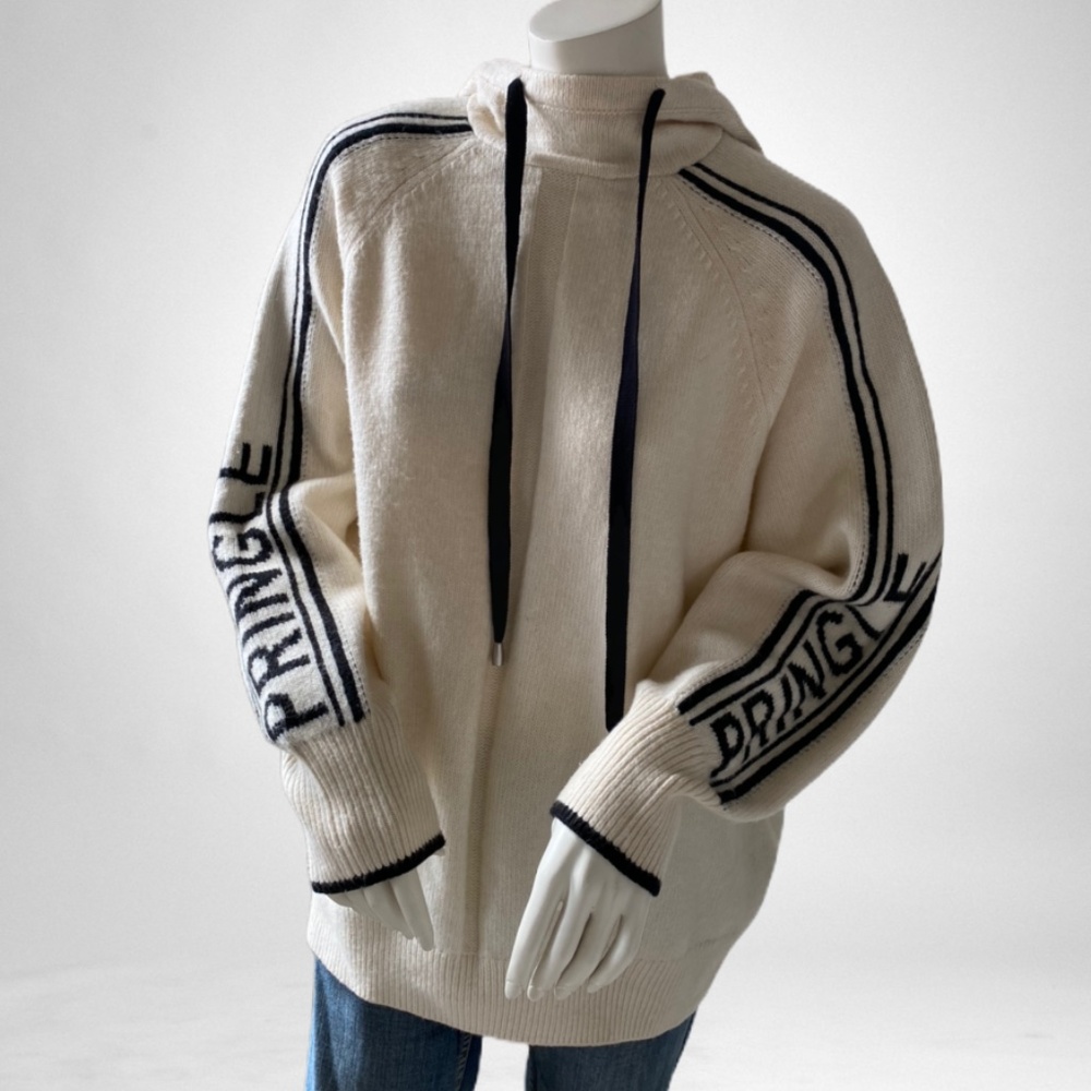PRINGLE OF SCOTLAND x H&M knit hoodie